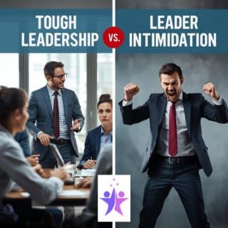 At what point does “tough leadership” become intimidation?